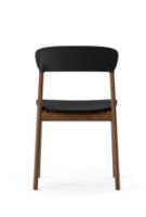 Billede af Normann Copenhagen Herit Chair SH: 45 cm - Smoked Oak / Black 
