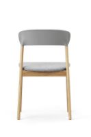 Billede af Normann Copenhagen Herit Chair Upholstery SH: 45 cm - Oak / Synergy Grey 
