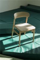 Billede af Normann Copenhagen Herit Chair Upholstery SH: 45 cm  - Oak / Synergy Sand 