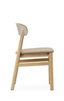 Billede af Normann Copenhagen Herit Chair Upholstery SH: 45 cm - Oak / Spectrum Leather Sand