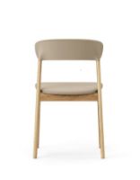 Billede af Normann Copenhagen Herit Chair Upholstery SH: 45 cm - Oak / Spectrum Leather Sand