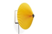 Billede af HAY Matin Wall Lamp 380 38x25 cm - Yellow / Brass
