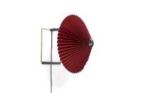 Billede af HAY Matin Wall Lamp 300 30x25 cm - Oxide Red / Brass