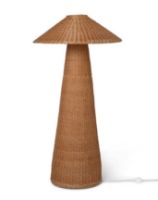 Billede af Ferm Living Dou Floor Lamp H: 131 cm - Natural