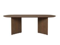 Billede af Ferm Living Mingle Table Top Oval B: 220 cm - Walnut
