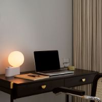Billede af Tala Alumina Table/Wall Lamp with Sphere IV Bulb EU H: 24 cm - Blossom OUTLET