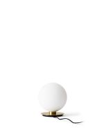 Billede af Audo Copenhagen TR Bulb Table/Wall Lamp Ø: 20cm - Matt Opal/Brushed Brass