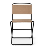 Billede af Ferm Living Desert Dining Chair 46x79 cm - Black/Sand OUTLET
