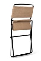 Billede af Ferm Living Desert Dining Chair 46x79 cm - Black/Sand OUTLET
