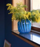 Billede af HAY Juice Vase H: 22 cm Wide - Light Blue 
