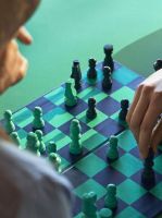 Billede af HAY Play Chess - Green OUTLET