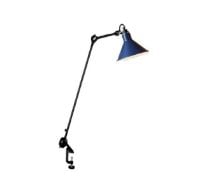 Billede af DCW Editions Lampe Gras N201 Bordlampe m. klemme Konisk H: 59cm - Sort/Blå