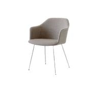 Billede af &Tradition HW35 Rely Chair SH: 45,5 cm - Re-Wool 218 / Chrome Base