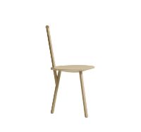 Billede af Please Wait To Be Seated Spade Chair SH: 45 cm - Natural Ash 