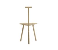 Billede af Please Wait To Be Seated Spade Chair SH: 45 cm - Natural Ash 