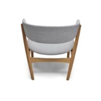 Billede af Sibast Furniture No 7 Lounge Chair Full Upholstered SH: 35 cm - Natural Oiled Oak / Remix 123