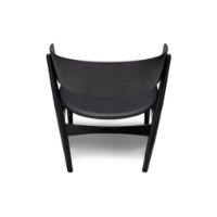 Billede af Sibast Furniture No 7 Lounge Chair SH: 35 cm - Black Oak / Black Victory Leather