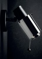 Billede af DCW Editions Biny Spot LED Væg- og loftlampe m. Arm Ø: 6,5 cm - Sort/Nikkel