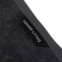 Billede af Wonder Living Bambus Håndklæde 50x70 cm - Dark Grey OUTLET