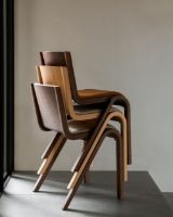 Billede af Audo Copenhagen Ready Dining Chair Seat Upholstered SH: 48 cm - Natural Oak/Dakar 0250