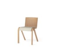 Billede af Audo Copenhagen Ready Dining Chair Seat Upholstered SH: 48 cm - Natural Oak/Hallingdal 200