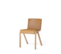 Billede af Audo Copenhagen Ready Dining Chair Front Upholstered SH: 48 cm - Natural Oak/Dakar 0250