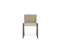 Billede af Audo Copenhagen Ready Dining Chair Front Upholstered SH: 48 cm - Red Stained Oak/Bouclé 02