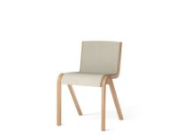 Billede af Audo Copenhagen Ready Dining Chair Front Upholstered SH: 48 cm - Natural Oak/Hallingdal 200