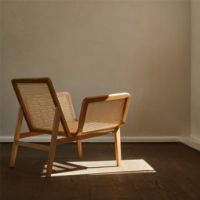 Billede af NORR11 Le Roi Chair SH: 35 cm - Natural Oak