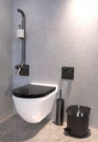 Billede af FROST NOVA2 Toiletbørste 1 t/gulv H: 41,5cm - Børstet Sort