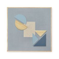 Billede af Nofred Noticeboard w/ 8 Magnets 51,2 x 51,2 cm - Blue