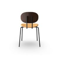 Billede af Sibast Furniture Piet Hein Chair SH: 45 cm - Walnut/Cognac Dunes Leather