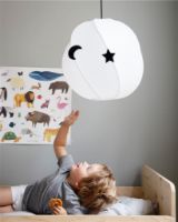 Billede af Nofred Kids Loft Lamp Twirly w/ Magnets Ø: 41 cm - White