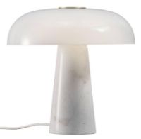 Billede af Design For The People Glossy Bordlampe H: 32 cm - Opal Hvid 