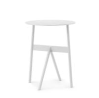 Billede af Normann Copenhagen Stock Bord H: 46 cm - Hvid