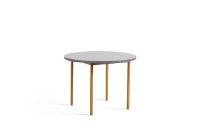 Billede af HAY Two Colour Table Ø: 105 cm - Ochre Powder/Light Grey