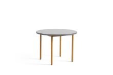 Billede af HAY Two Colour Table Ø: 105 cm - Ochre Powder/Light Grey