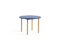 Billede af HAY Two Colour Table Ø: 105 cm - Ochre Powder/Blue