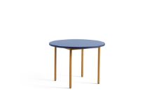 Billede af HAY Two Colour Table Ø: 105 cm - Ochre Powder/Blue