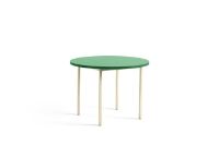 Billede af HAY Two Colour Table Ø: 105 cm - Ivory Powder / Green Mint