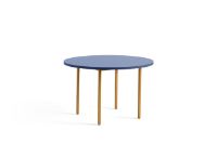 Billede af HAY Two Colour Table Ø: 120 cm - Ochre Powder / Blue