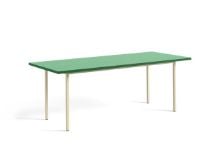 Billede af HAY Two Colour Table 200x90 cm - Ivory Powder / Mint Green