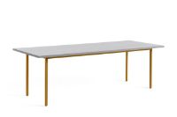 Billede af HAY Two Colour Table 240x90 cm - Ochre Powder / Light Grey 