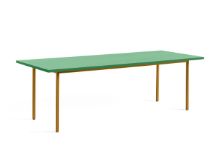 Billede af HAY Two Colour Table 240x90 cm - Ochre Powder / Green Mint