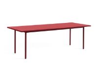 Billede af HAY Two Colour Table 240x90 cm - Maroon Red Powder / Red 