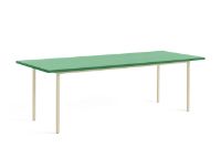 Billede af HAY Two Colour Table 240x90 cm - Ivory Powder / Green Mint