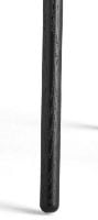 Billede af HAY Neu 12 Spisebordsstol Polstret SH: 46 cm - Soft Black Lacquered Oak/Canvas 446