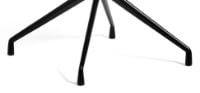 Billede af HAY AAC 10 About A Chair SH: 46 cm - Black Powder Coated Aluminium/White