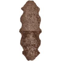 Billede af Natures Collection New Zealand Sheepskin Rug Short Wool Curly 180x60 cm - Taupe