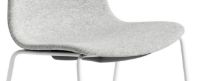 Billede af HAY AAC 17 About A Chair SH: 46 cm - White Powder Coated Steel/Hallingdal 116